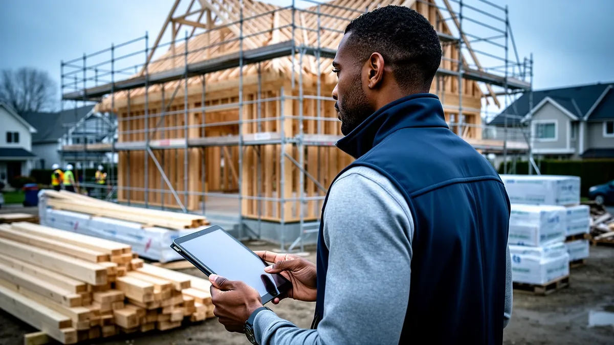 Plombier BTP consultant ses factures électroniques sur ordinateur portable — obligations 2026