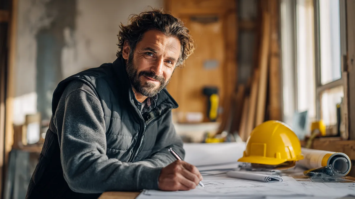 Sous-traitant BTP gérant sa facturation électronique avec autoliquidation de TVA